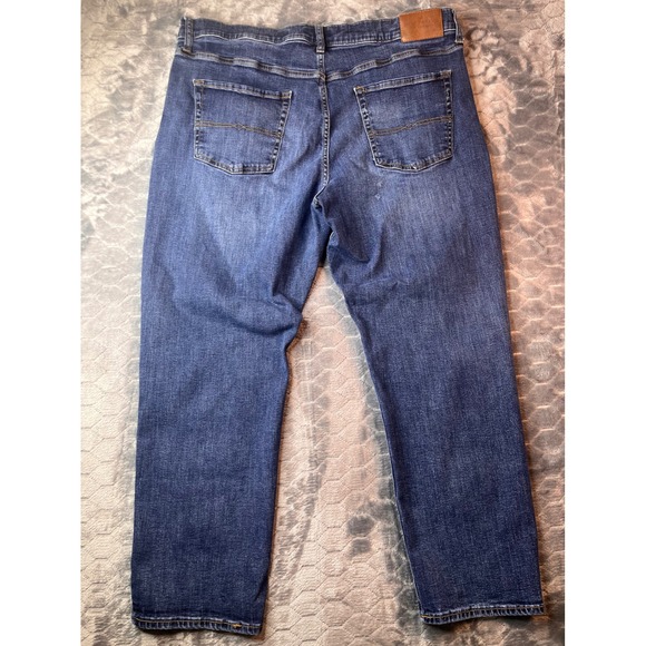 Lucky Brand 221 Straight Mens Blue Denim Jeans 40x30 7MBJ001 - Picture 10 of 12